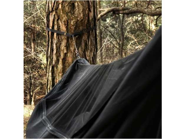 Bear XL camp hammock with mos black