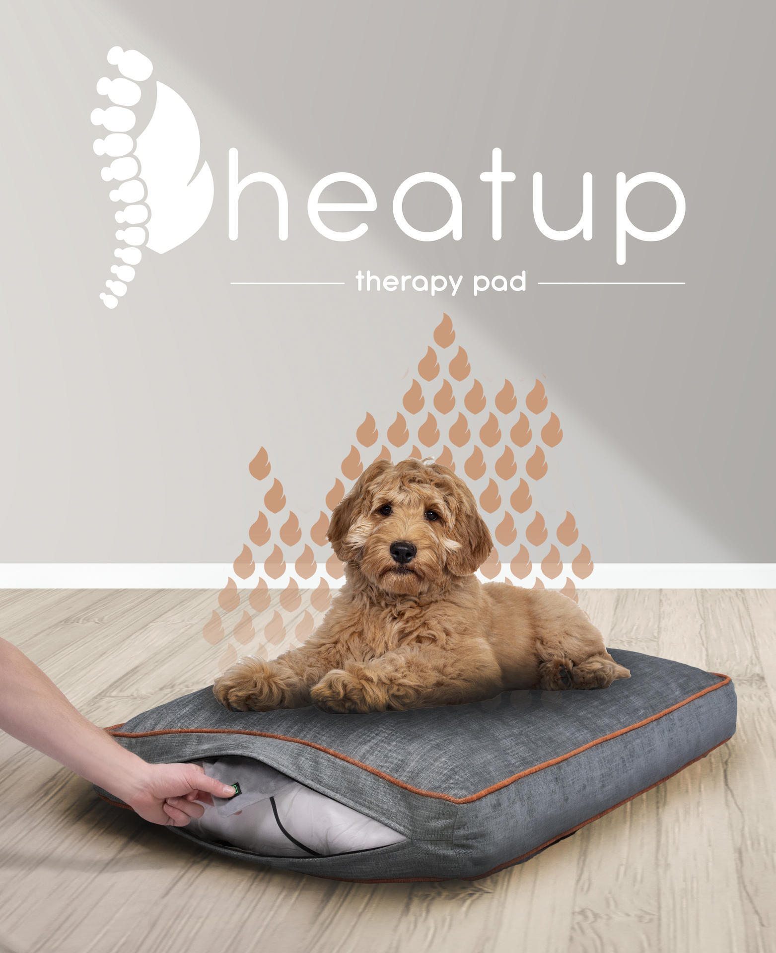 Therapeutic pillow for dogs and cats