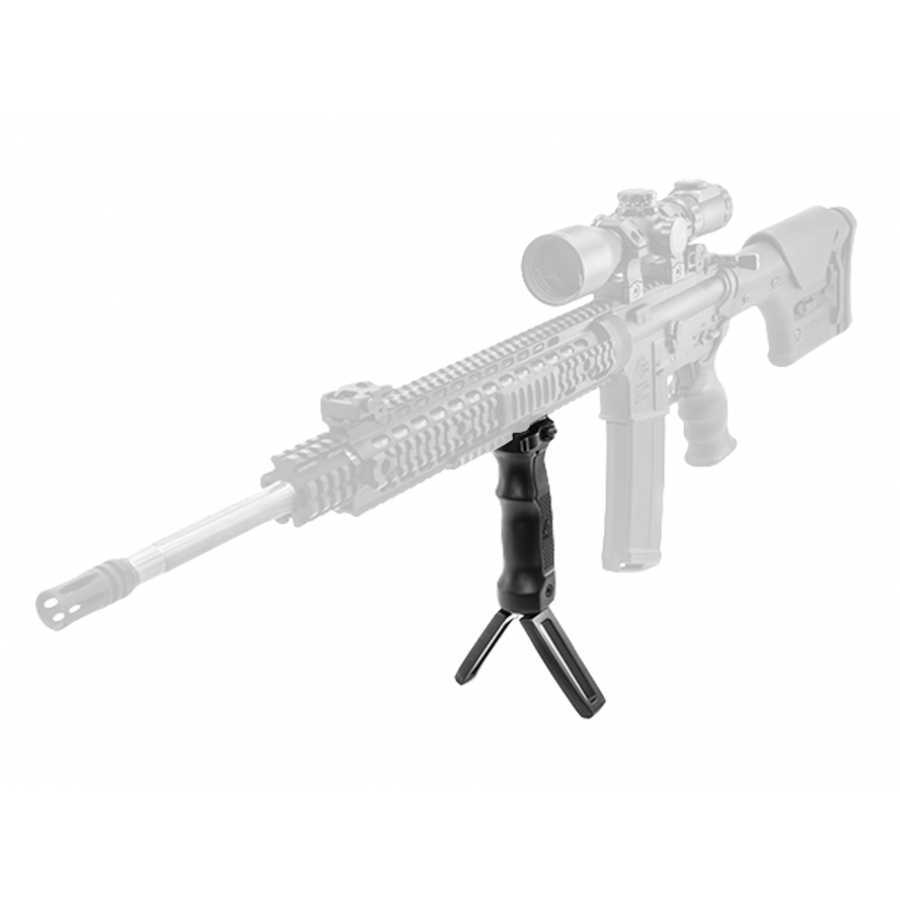 Bipod D-Grip Ambi folding D-handle