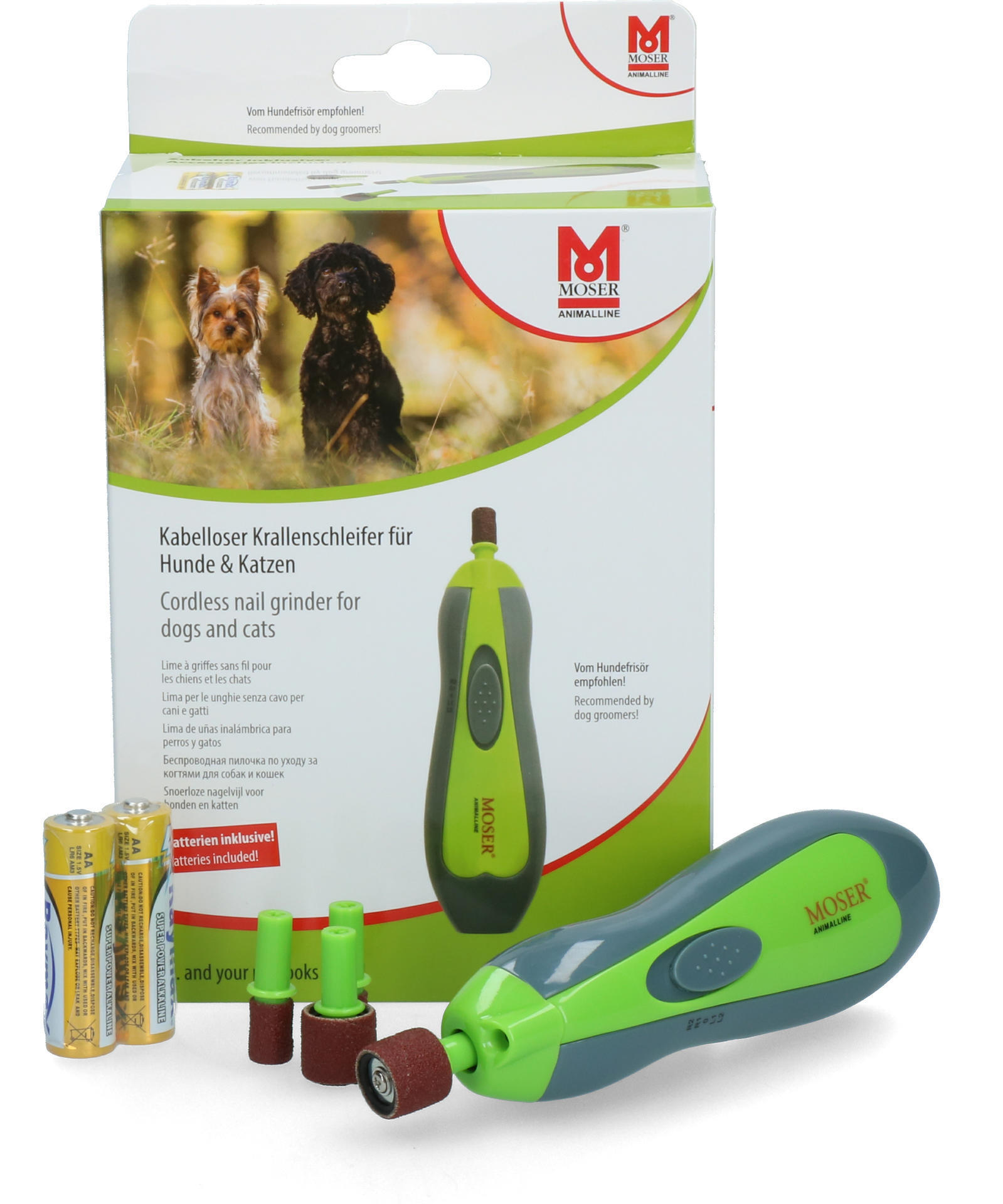 Electronic nail file, cat grooming