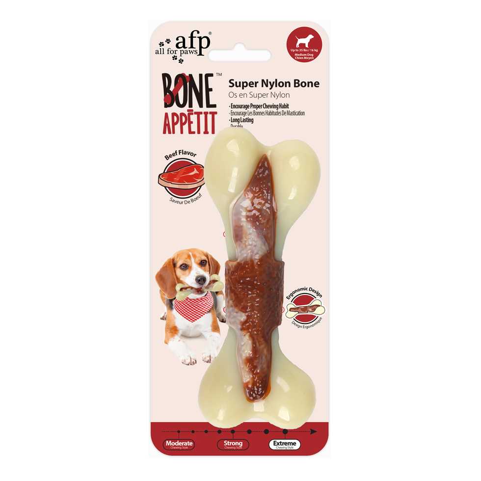 Rubber bones for dogs M