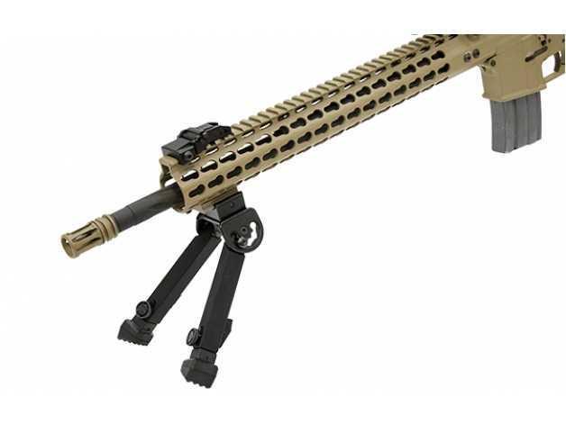 rubber armored QD folding bipod