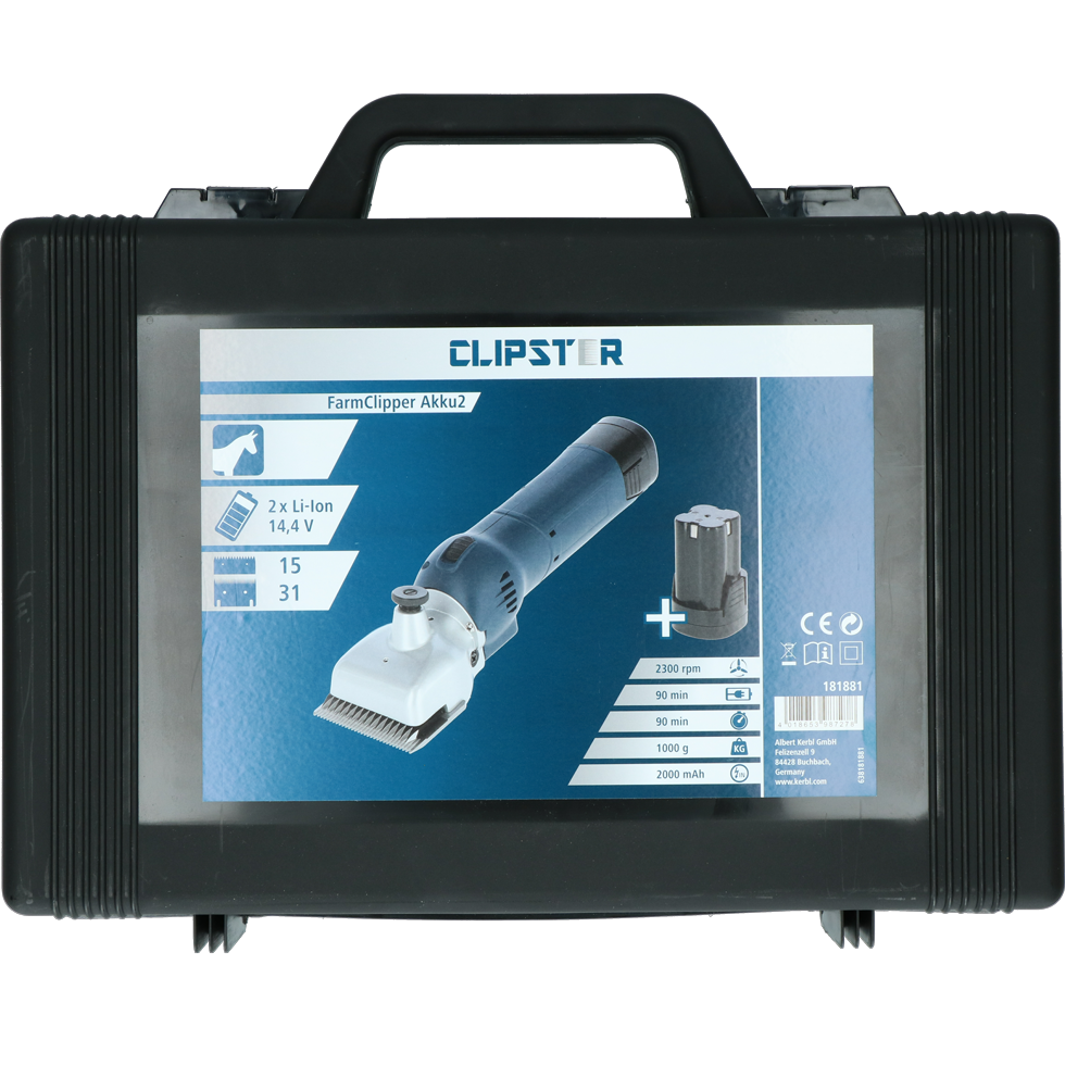 Clipster Horse Battery operated horse clipper