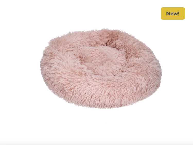 Plush dog bed XL