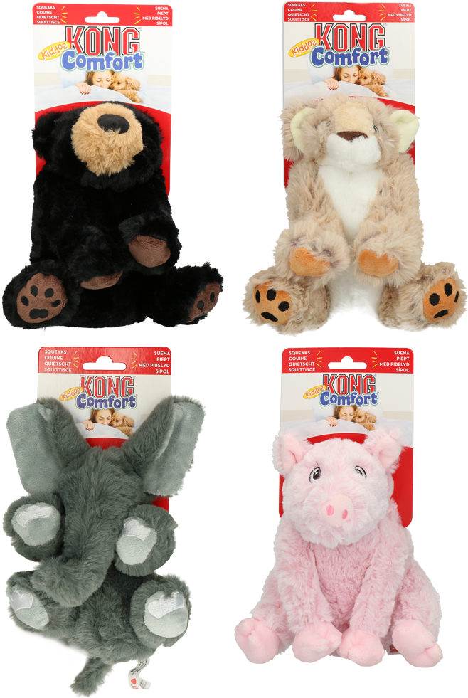 Comfort Kiddos elephant small plush dog toy