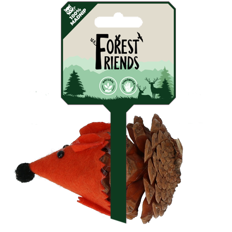 Mouse orange cat toy