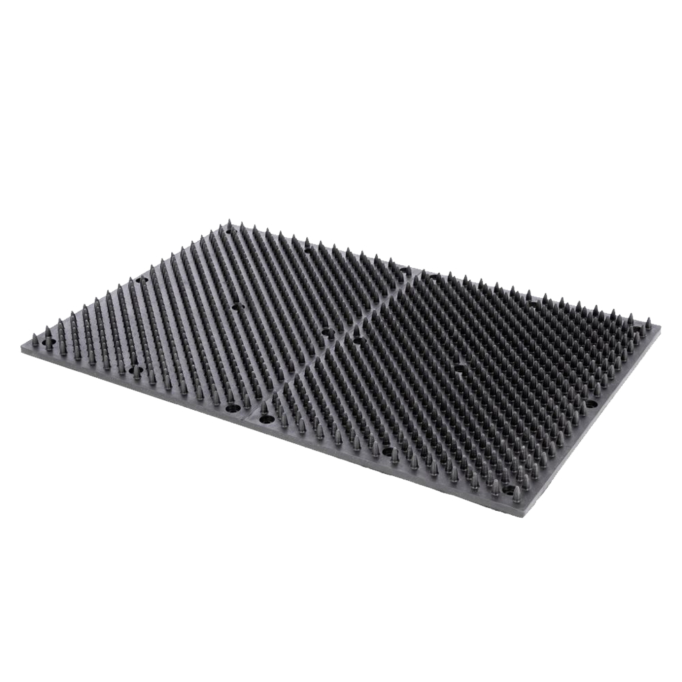 Scratch mat, scratching horse care black (L60xW40cm)