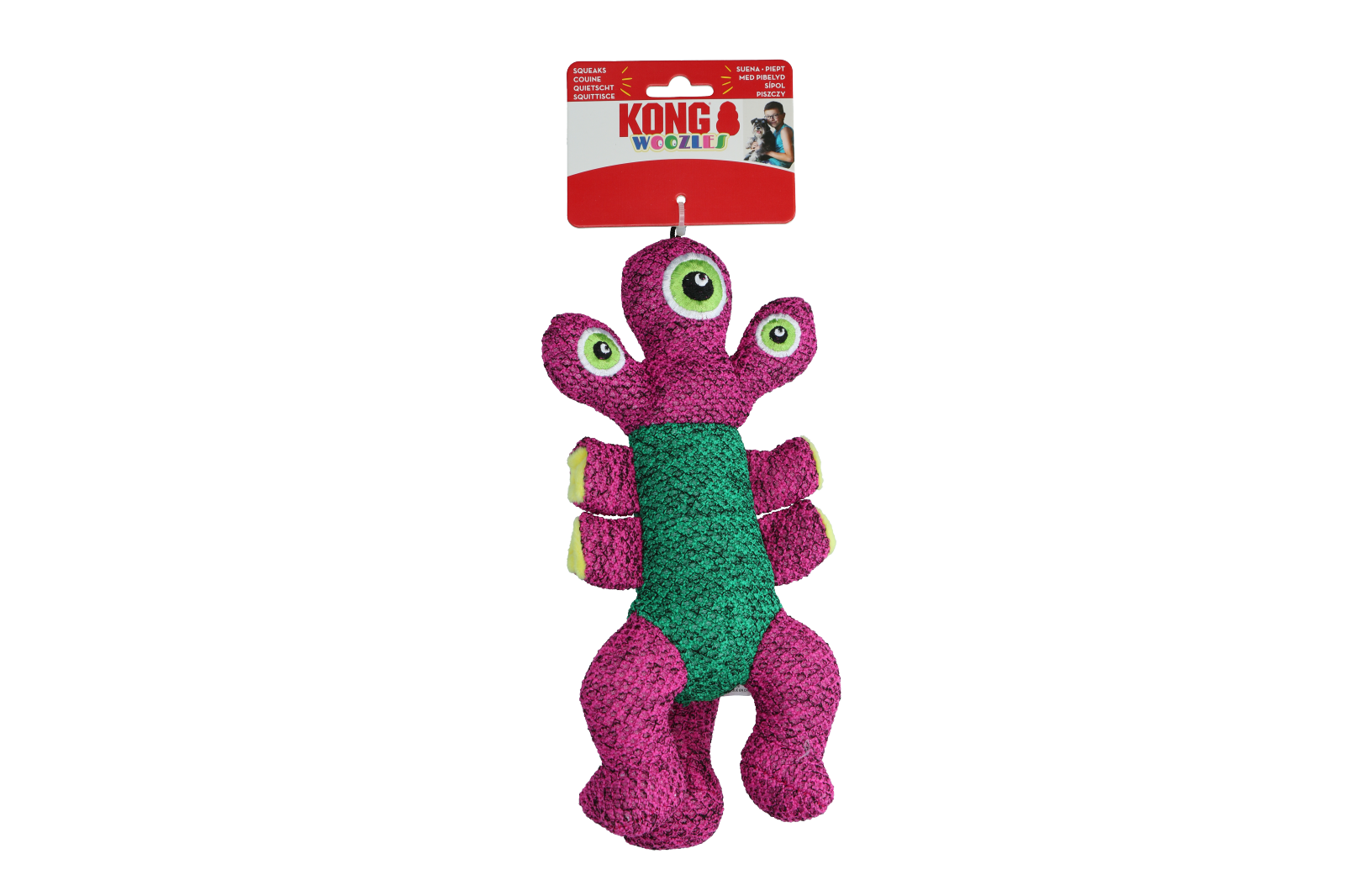 Woozles pink M EU dog toy