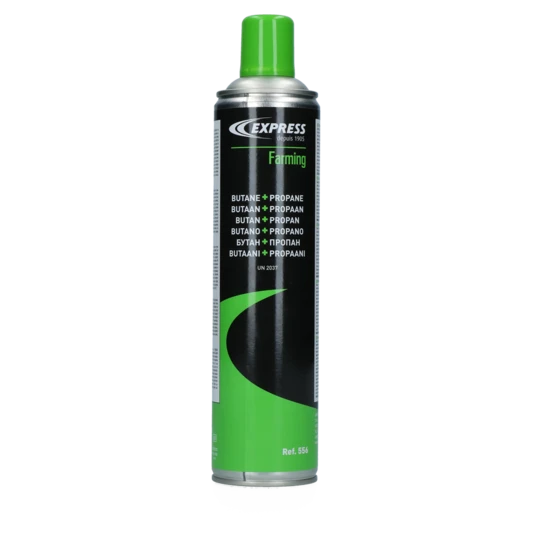 Gas cylinder for udder dehairing cattle