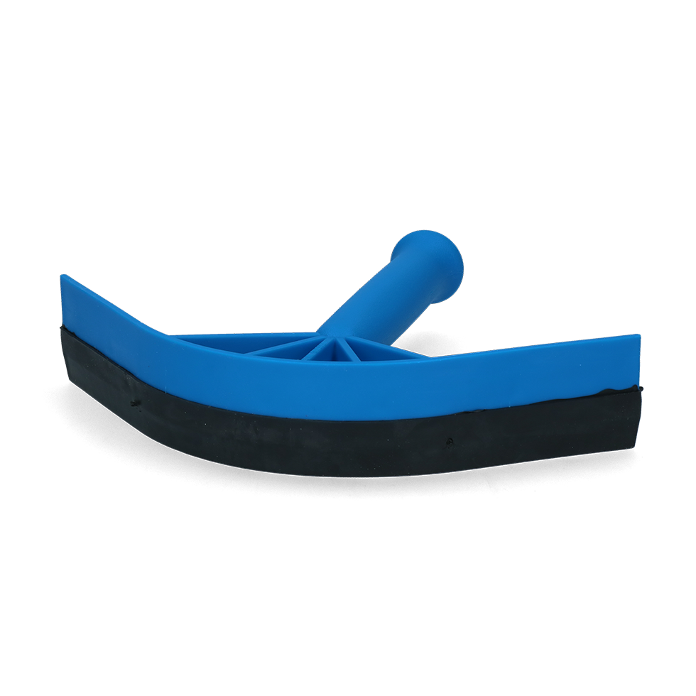 Horse care sweat scraper blue