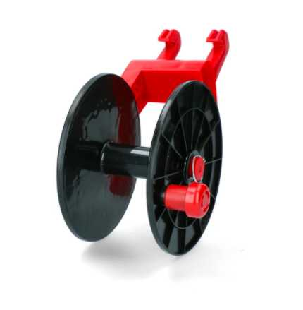 Electric shepherd tape winding