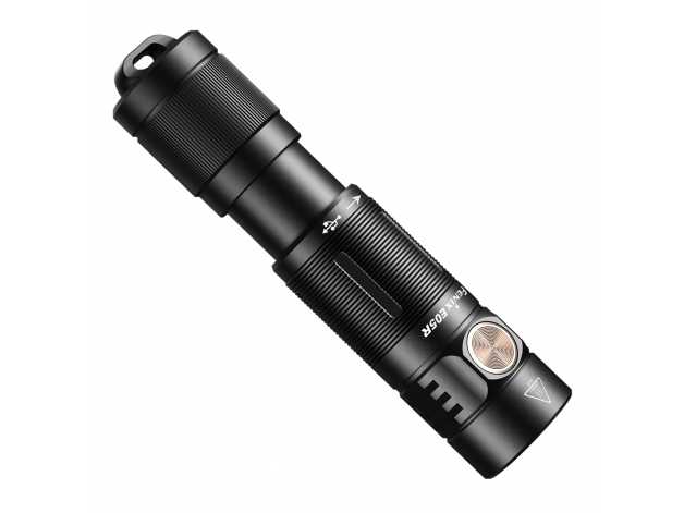 E05R black LED flashlight