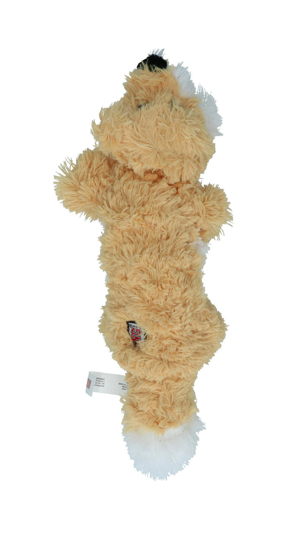 Fox S M plush dog toy