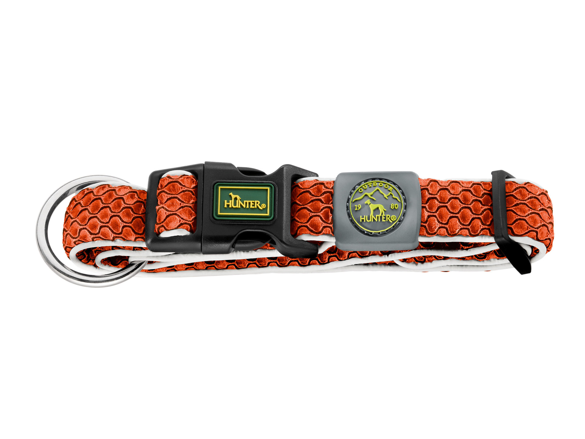 Hilo Vario Basic dog collar orange