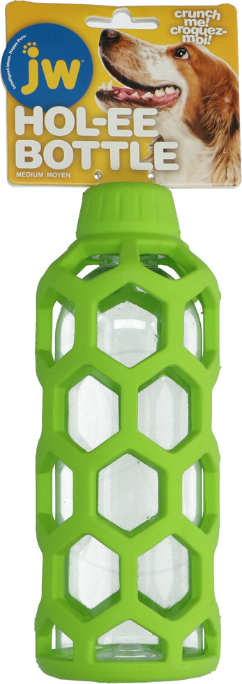 Hol-EE bottle-shaped dog toy