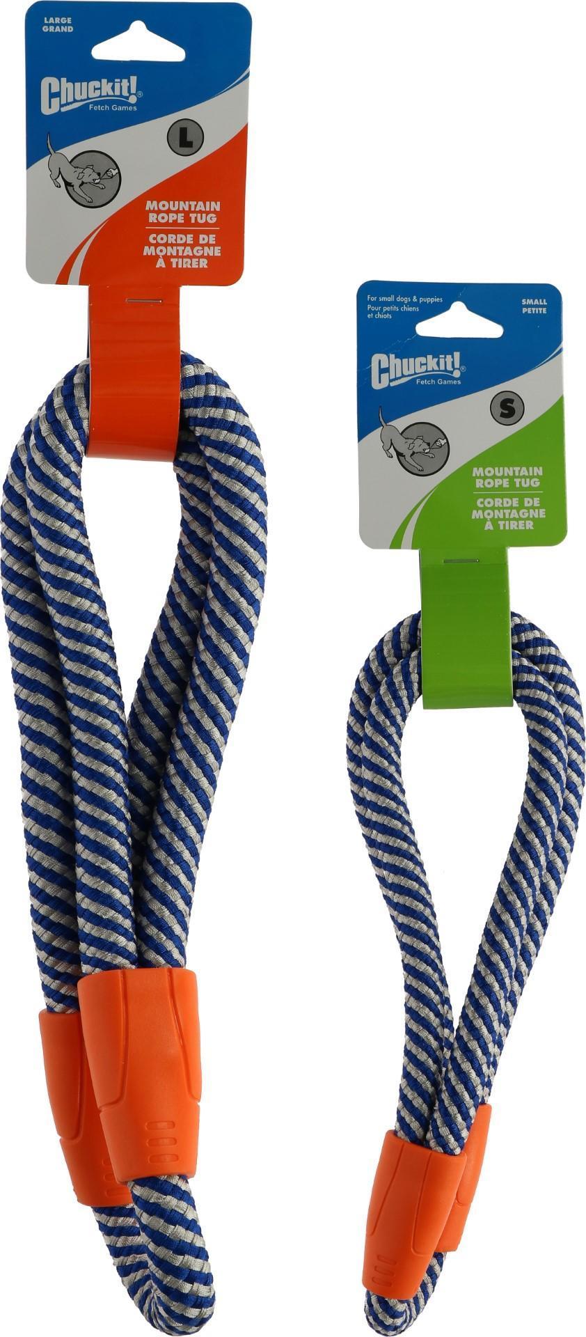 Small dog toy ropes with braided rope on both ends