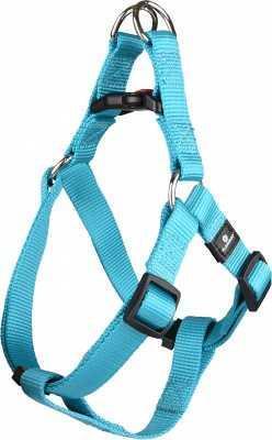 Dog harness ziggi turquoise 2x35-60 cm Basic tie-brake strap