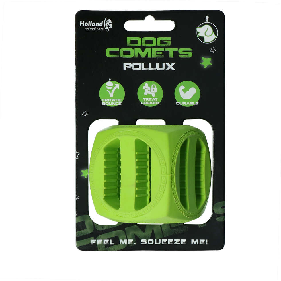 ball pollux green dog toy