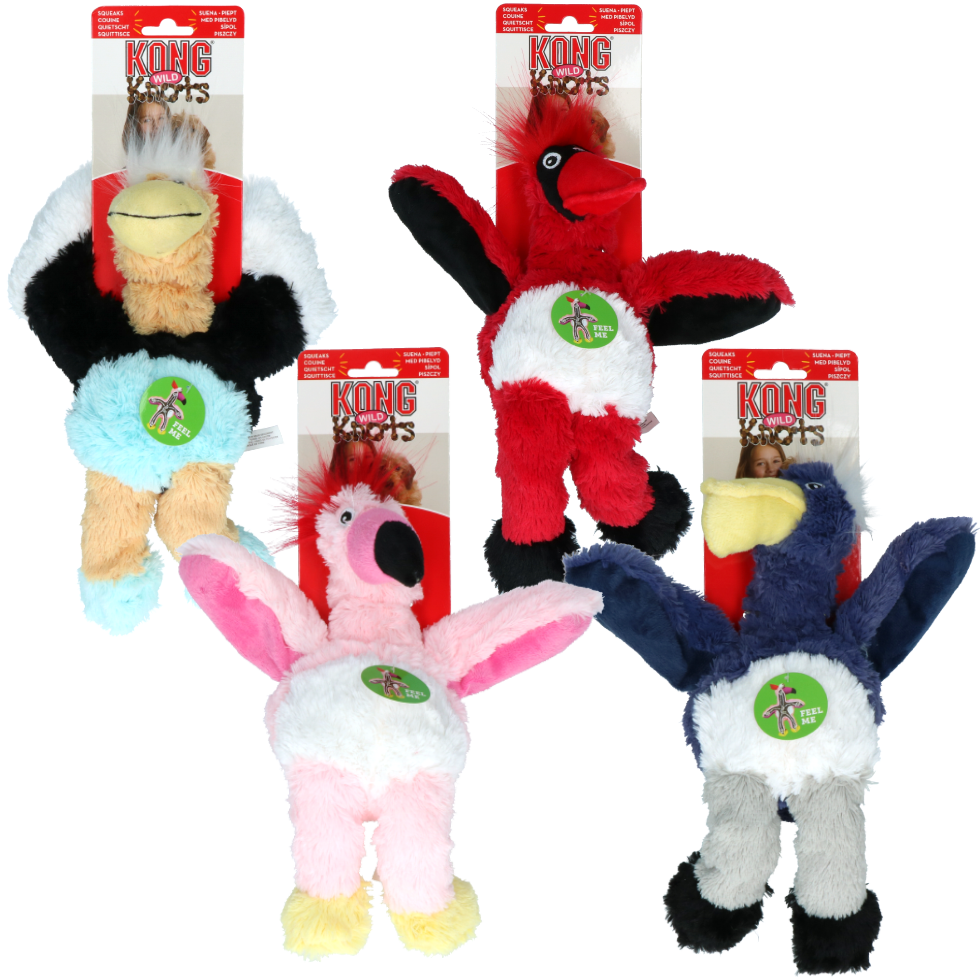 Bird material inside rope contains assorted M L dog toy