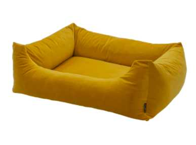 Velour dog bed L