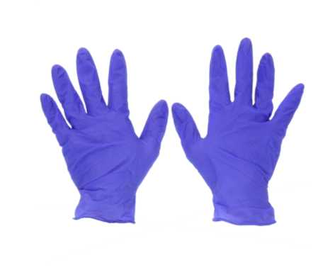 Disposable hygienic head gloves L (8-9)