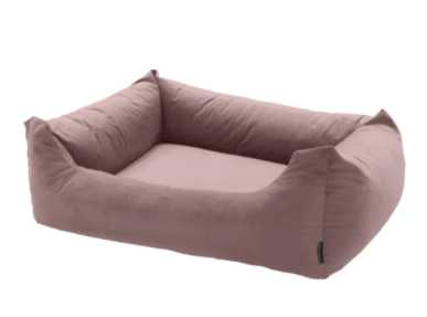 Velour dog bed L