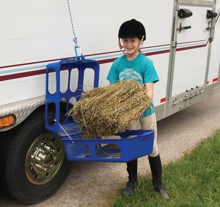 hay rack 80cmx50cm plastic stable animal housing feeding drink technology container