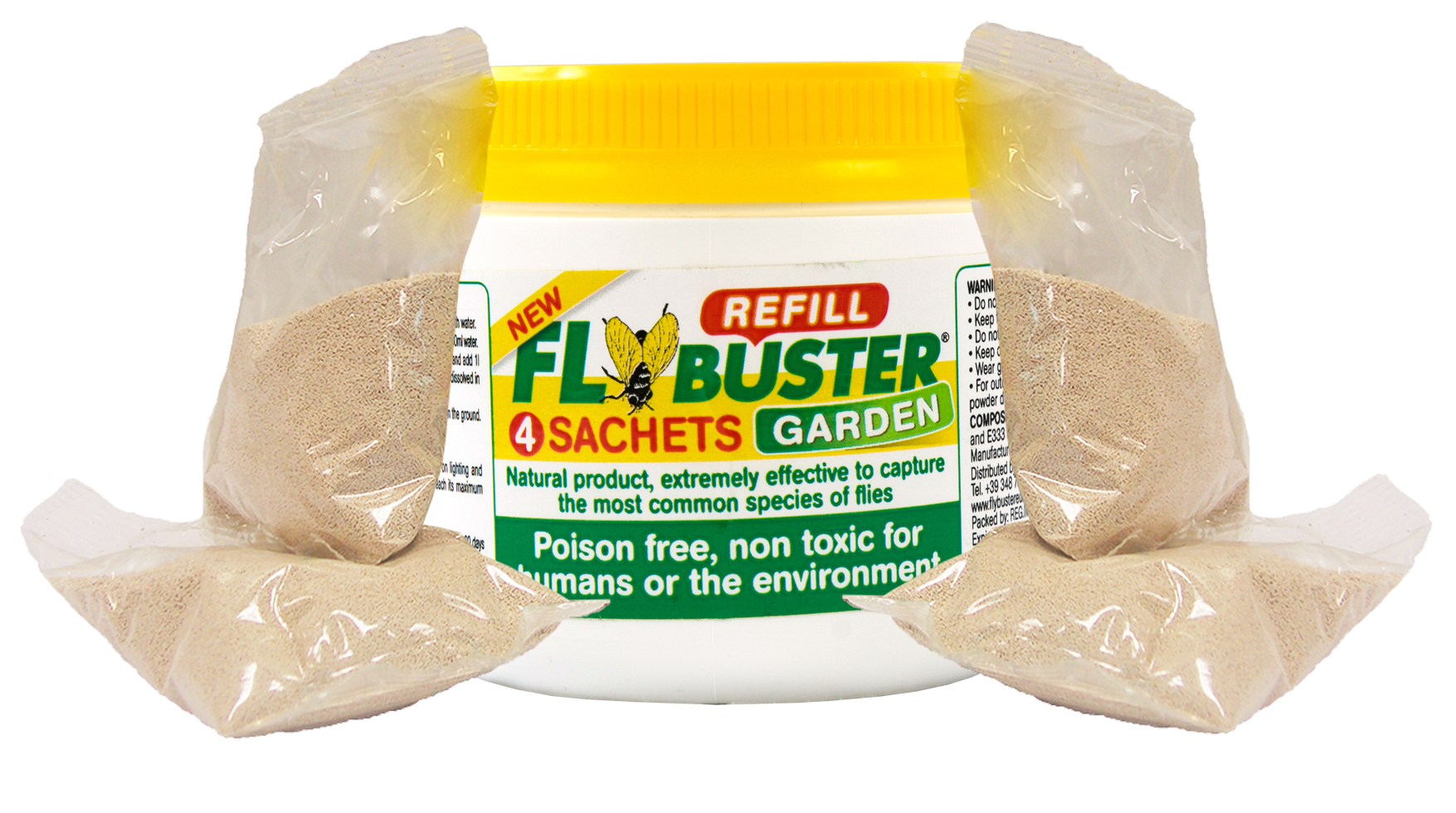 fly bait for trap 4x 20 g