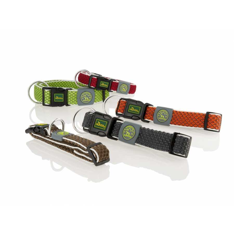 Hilo Vario Basic dog collar orange