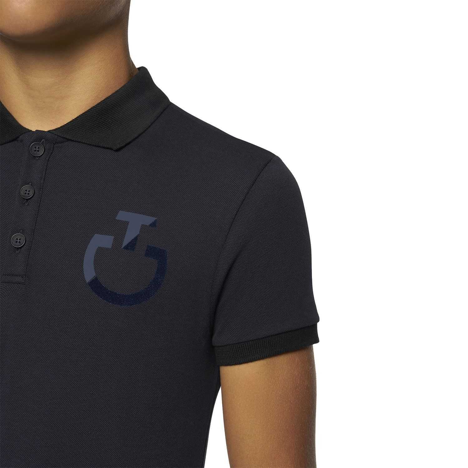 Child riding polo shirt