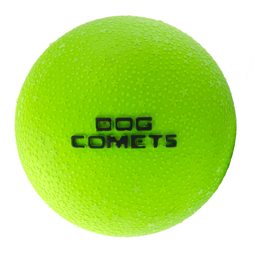 Stardust dog ball M neon green