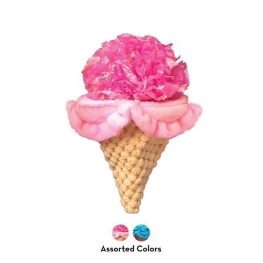 Ice cream scoop cat toy