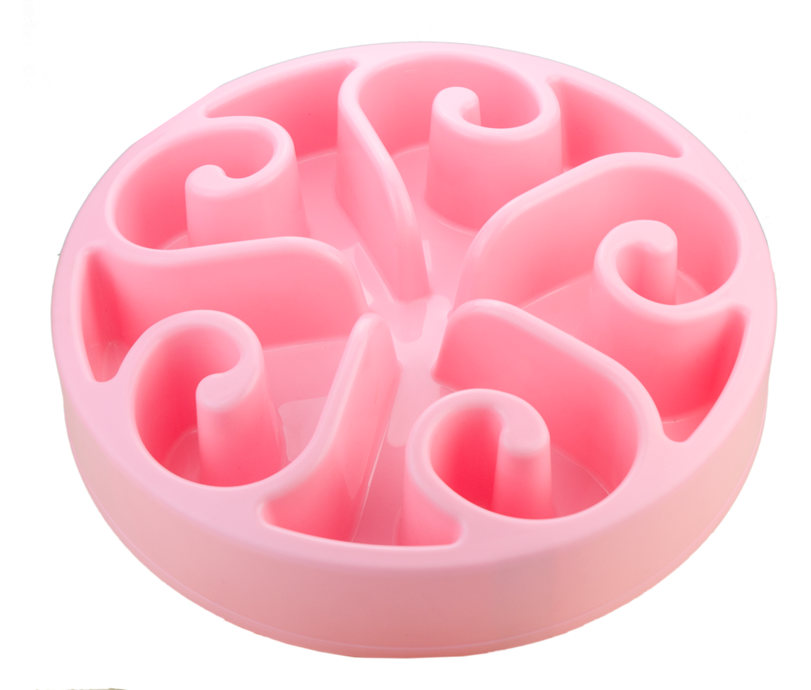Labyrinth feeding bowl for dogs