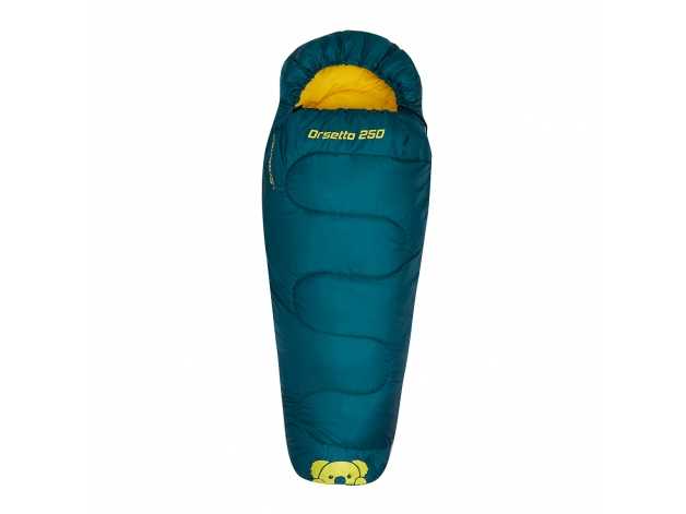 ORSETTO 250 sleeping bag for left-handers