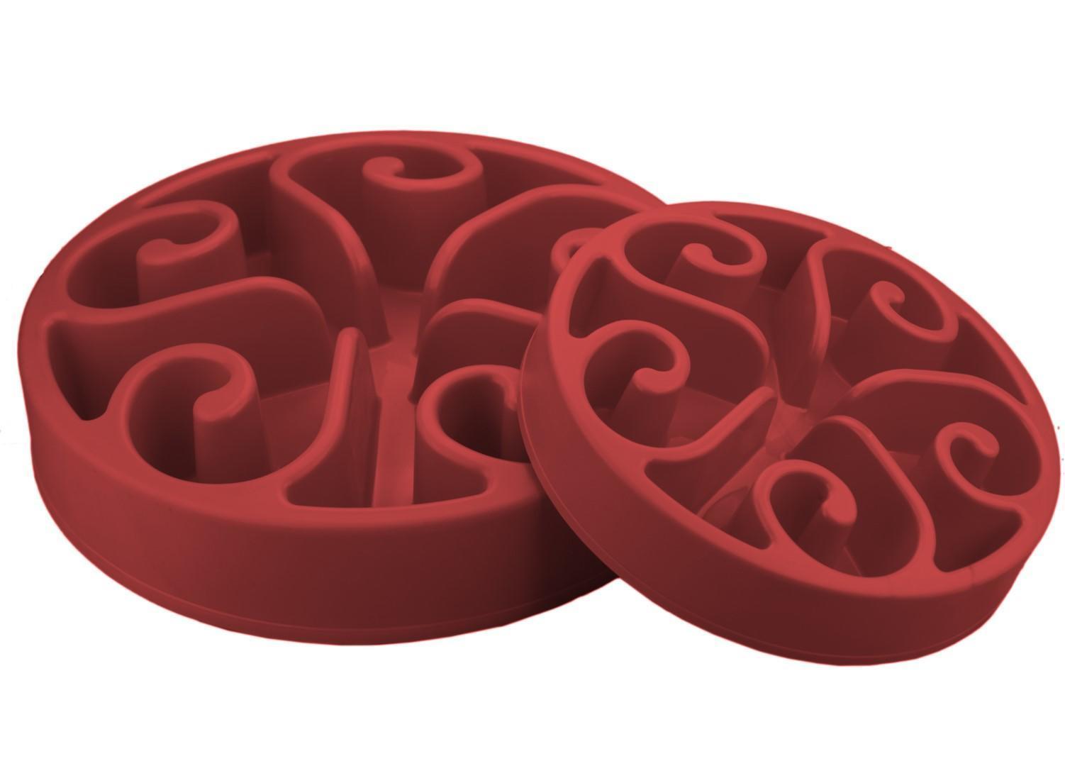 Labyrinth feeding bowl for dogs