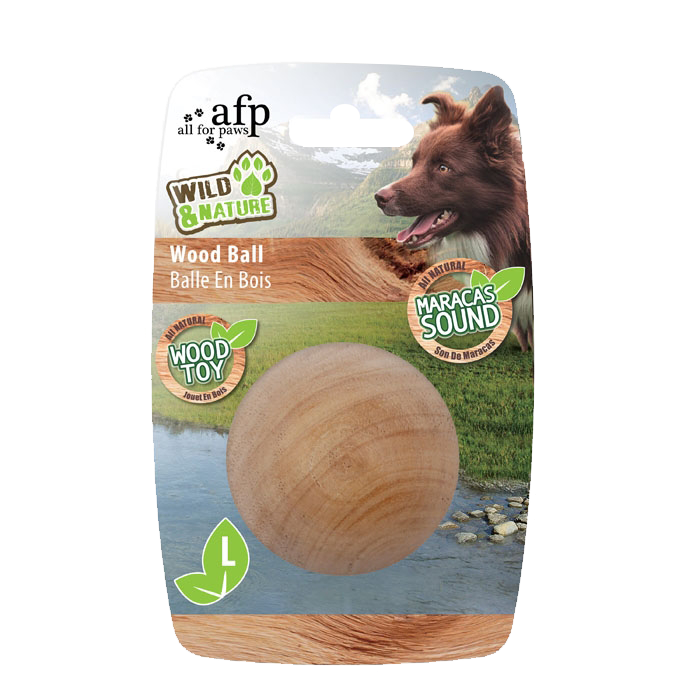 Maracas wooden dog ball L