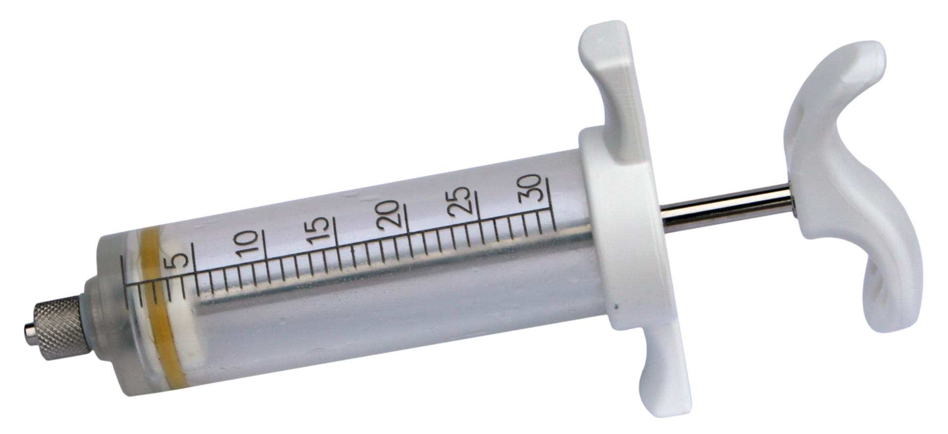 Nylon 30 ml Luer L, bovine syringe, injection