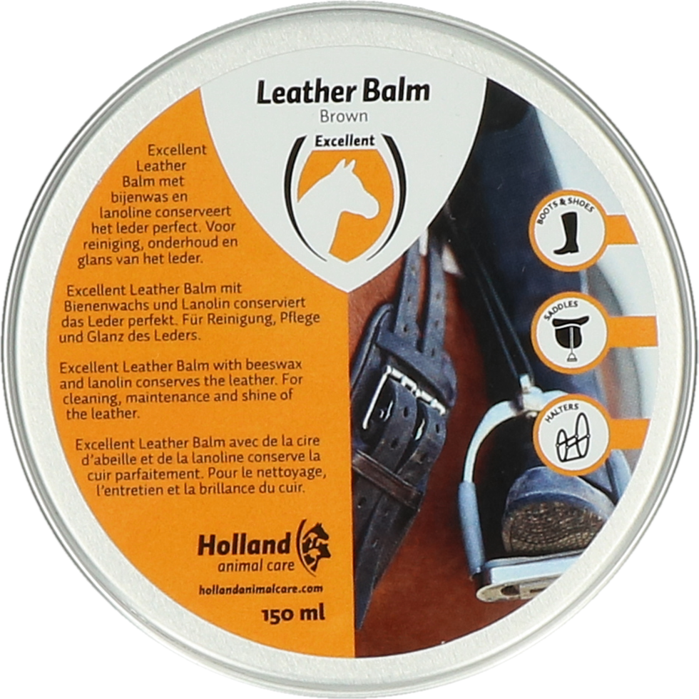 Lui leather and saddle balm