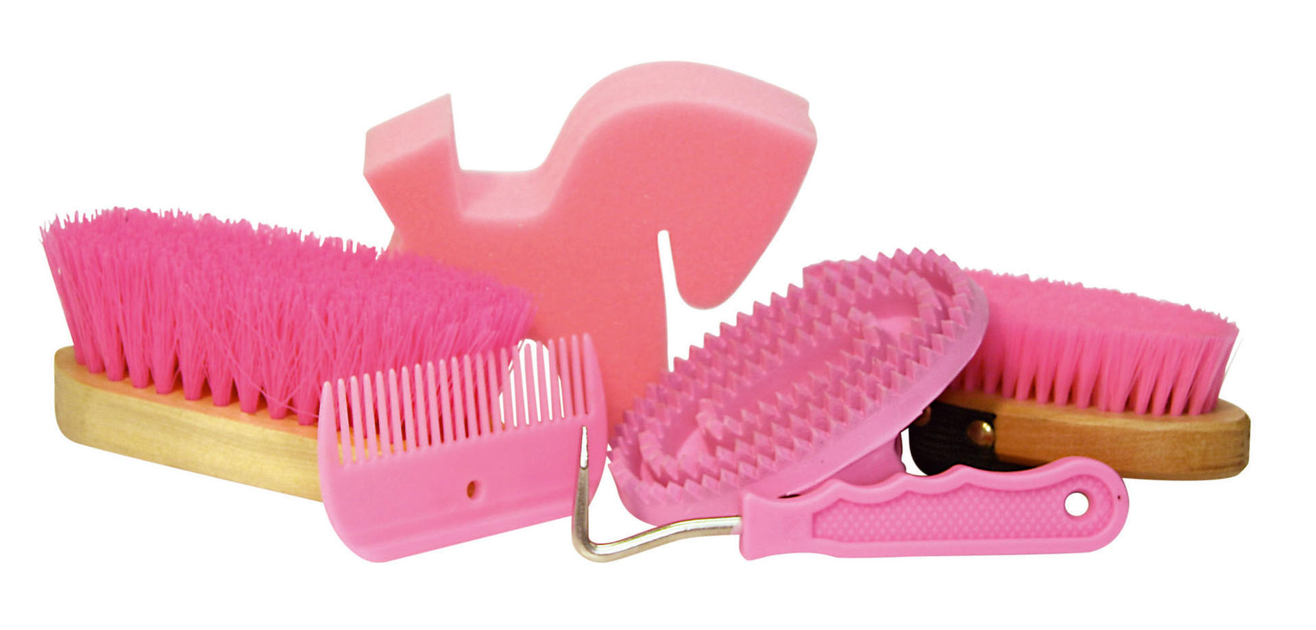 Horse care kit in backpack