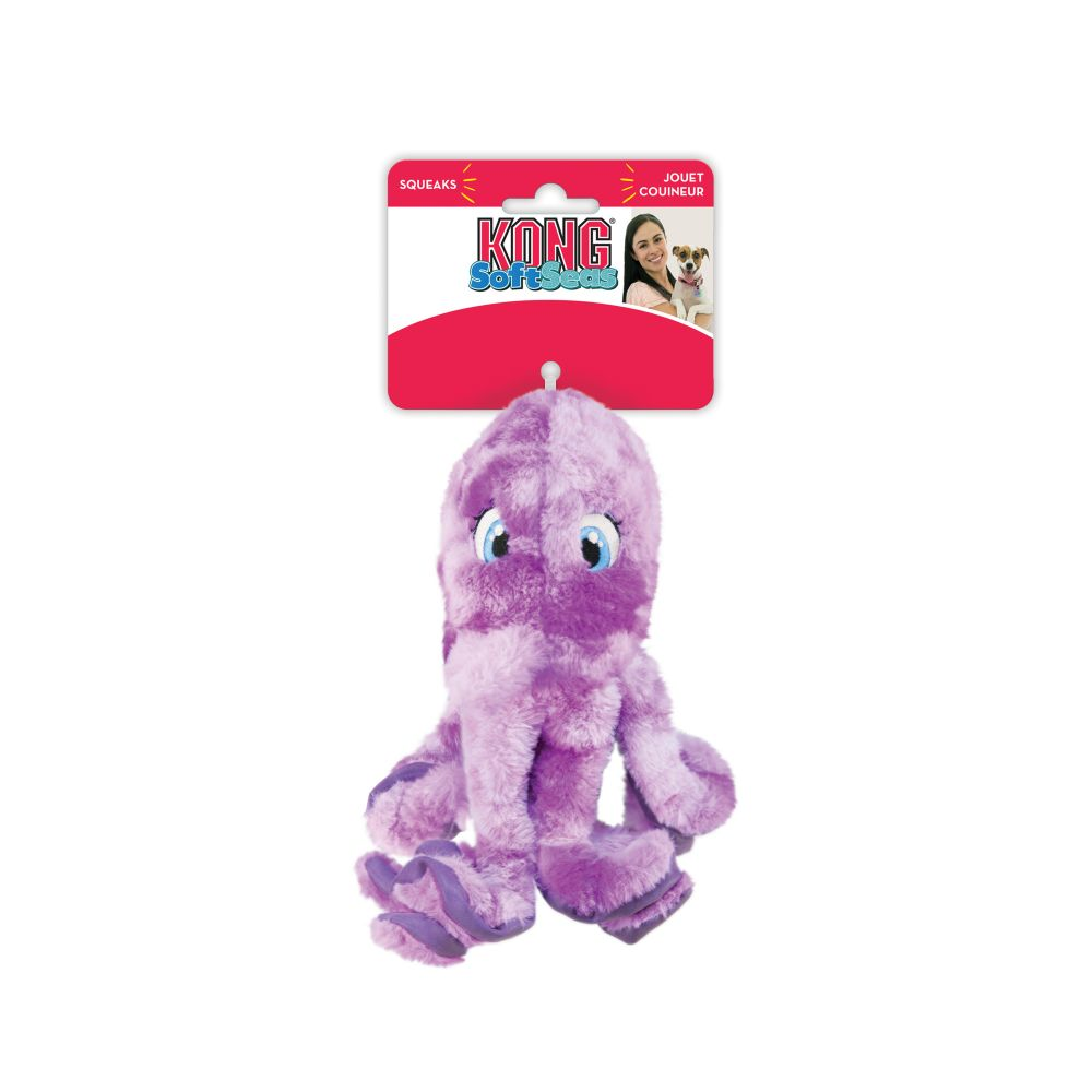 Soft sea octopus dog toy plush