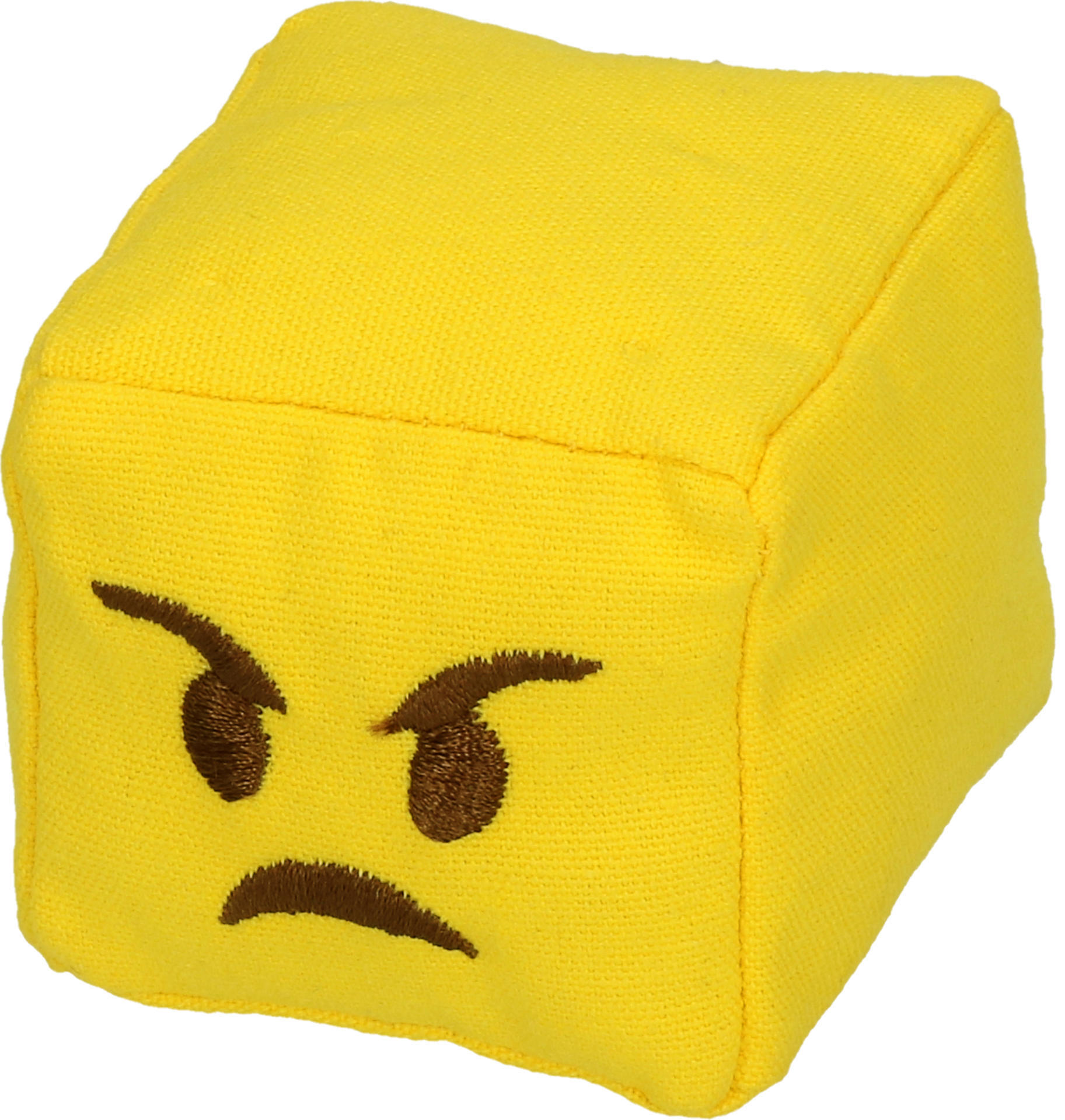 Emoji Cat Cube Angry cat toy with cat root