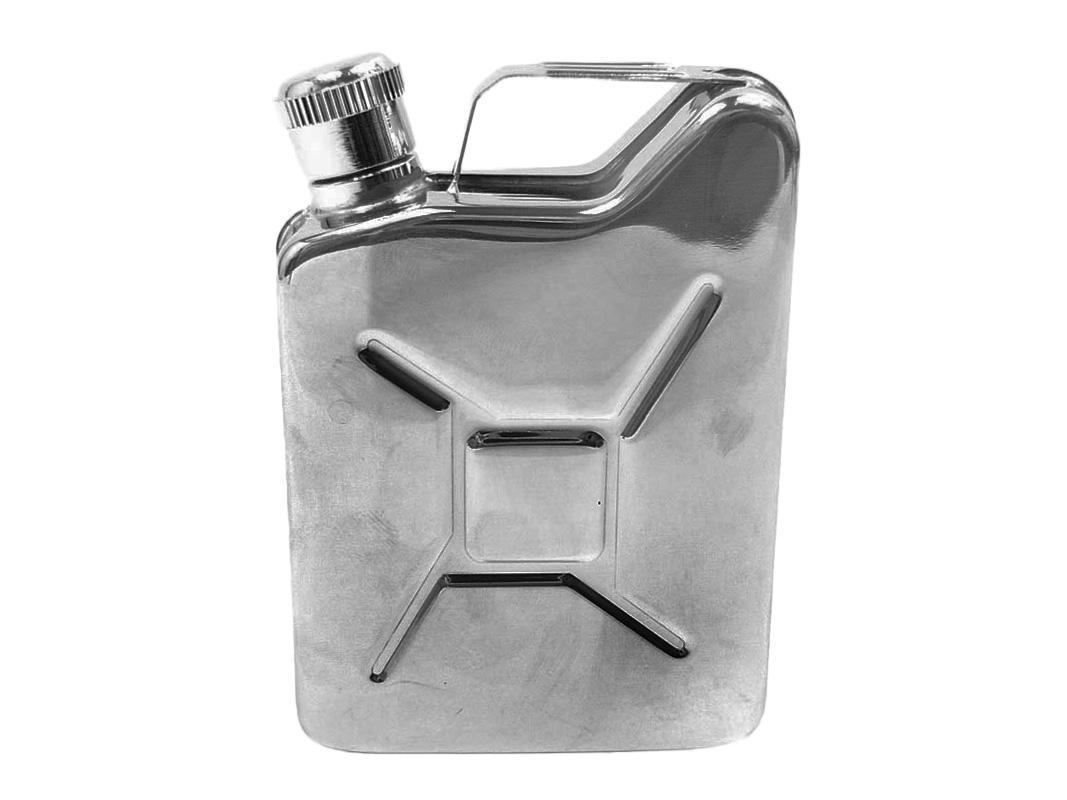 Stainless steel 170 ml petrol can for hunting