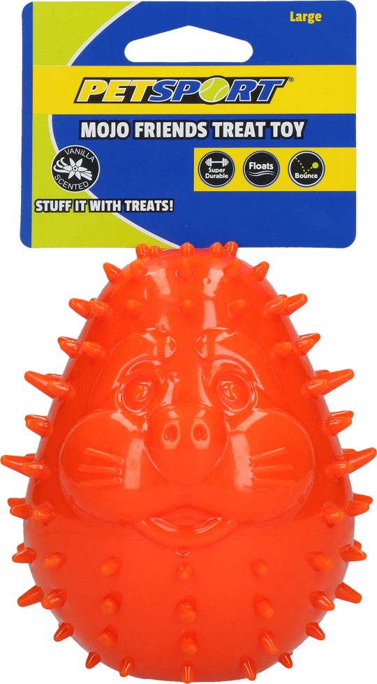 The Mojo Friends hedgehog-shaped large rechargeable dog toy