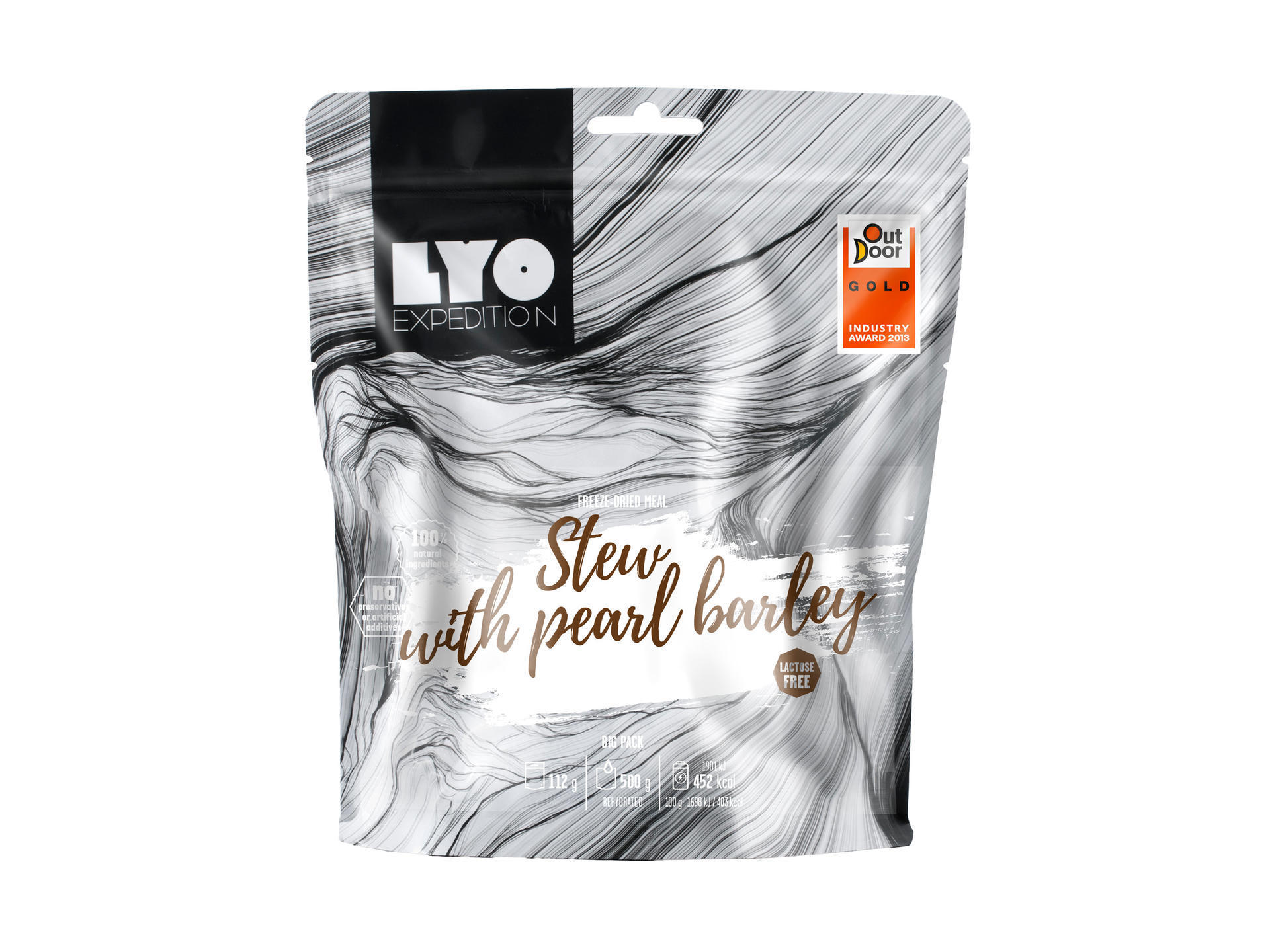 Pork stew with barley tourist food