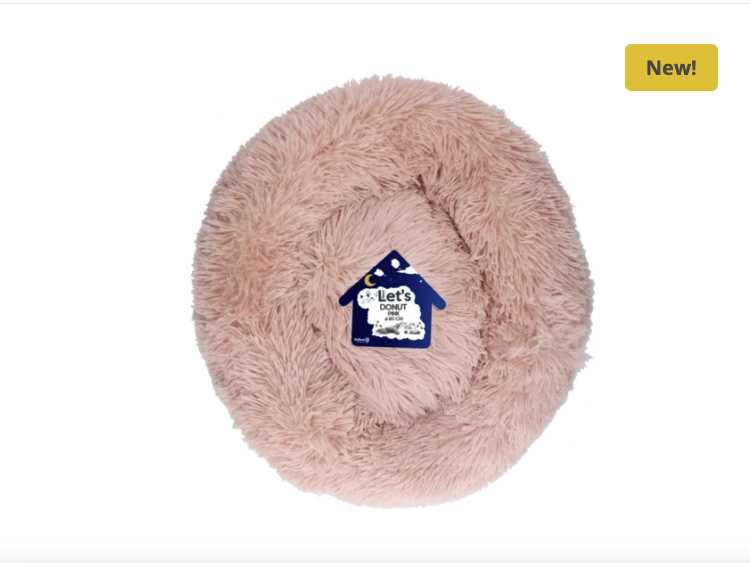 Plush dog bed XL