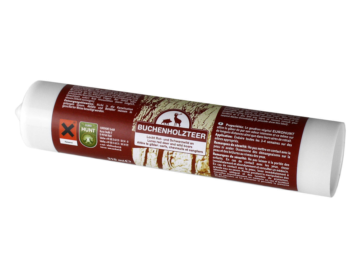 Beech tar 310 ml tube for wild boar bait hunting