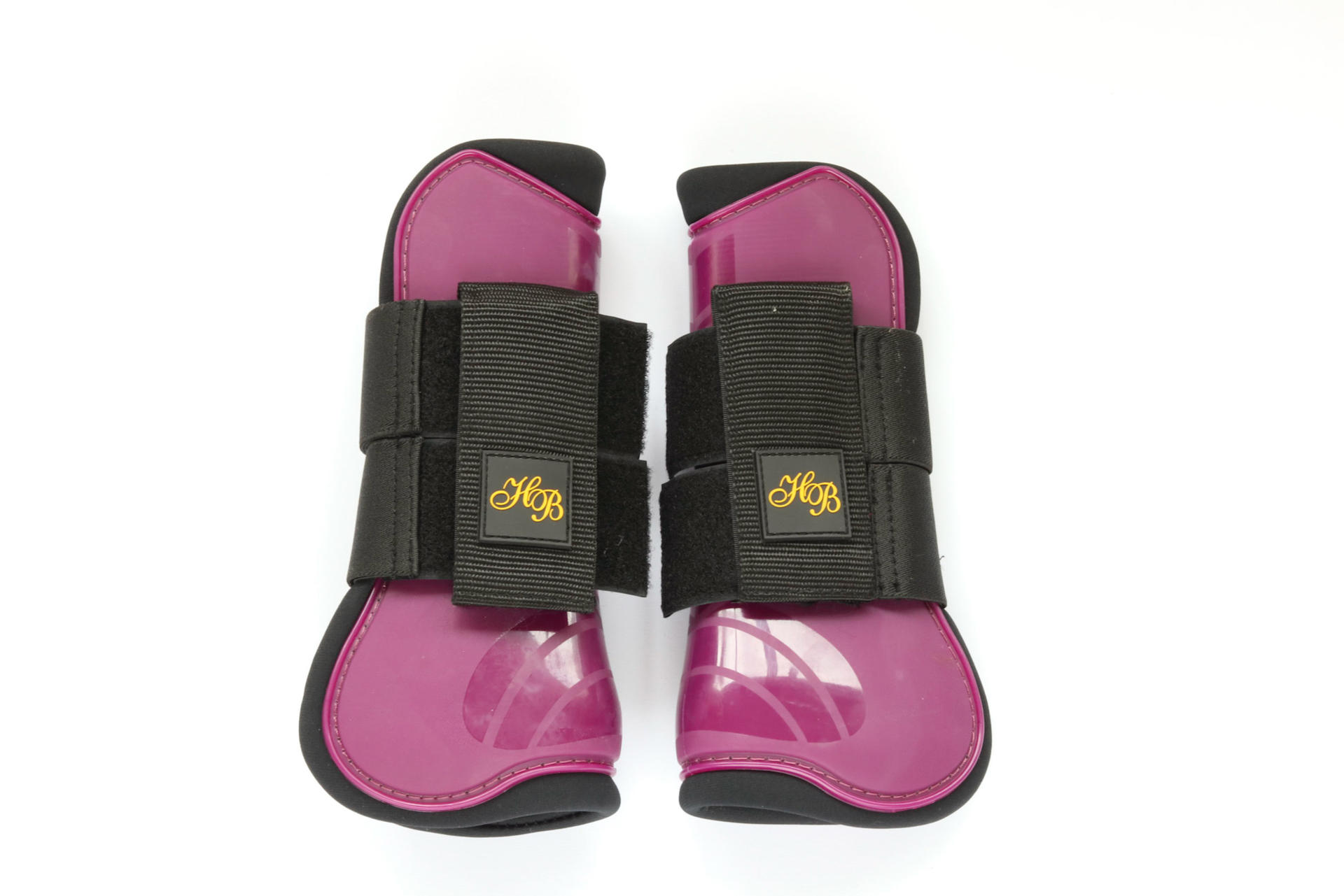 205 Luxury tendon  protection boots  shine white pony horse foot protection