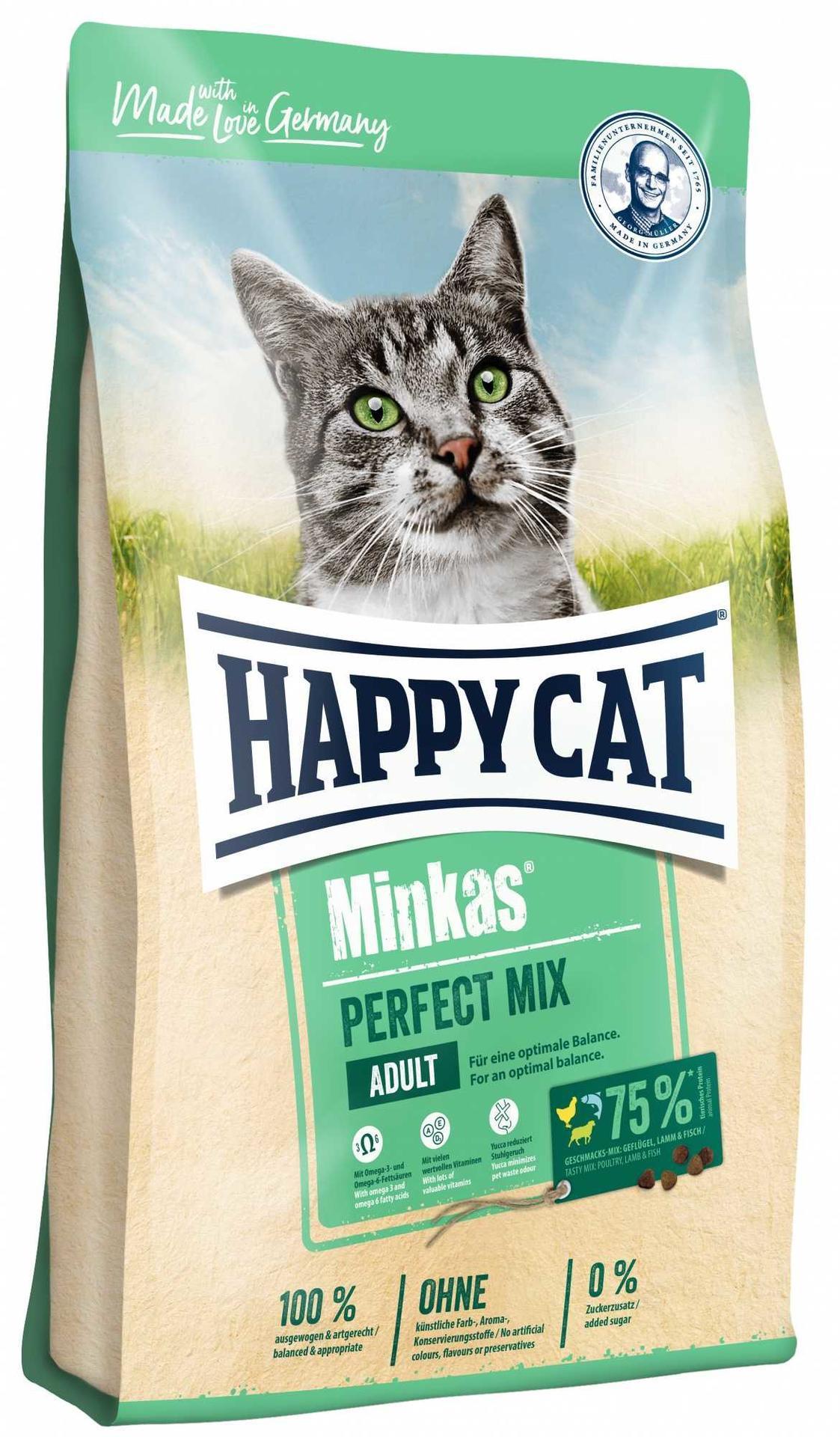 HAPPY CAT MINKAS MIX 1,5 kg dry cat food