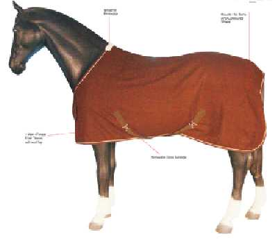 Nantes Horse rug