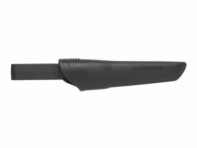 Black Bushcraft carbon steel knife